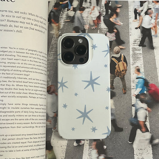 Light Grey Star Phone Case