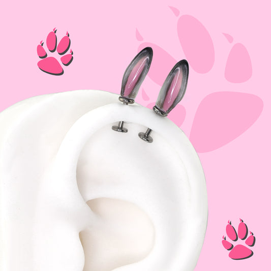 Rabbit Ear Stud