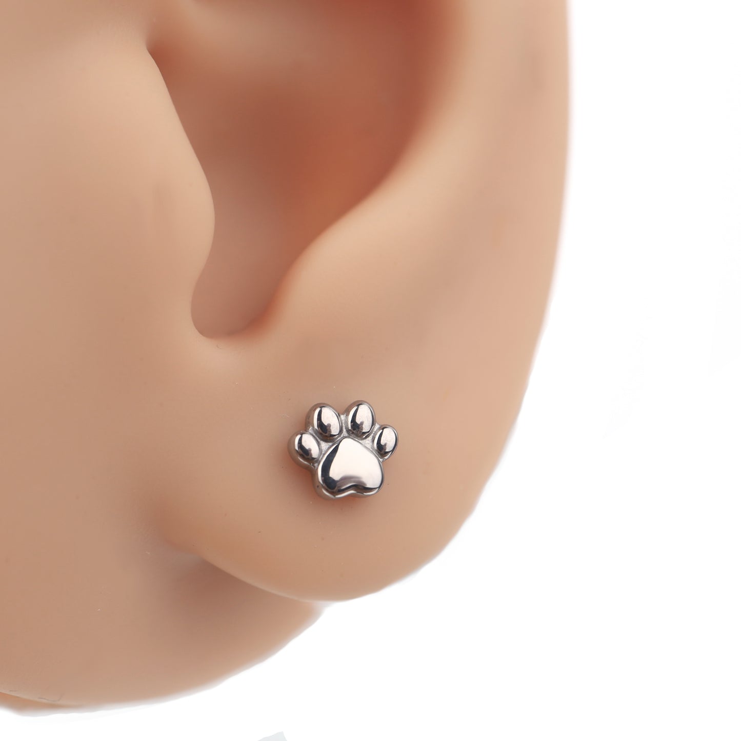 Dog Paw Earrings