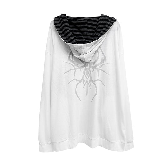 Dark Hooded UV Jacket