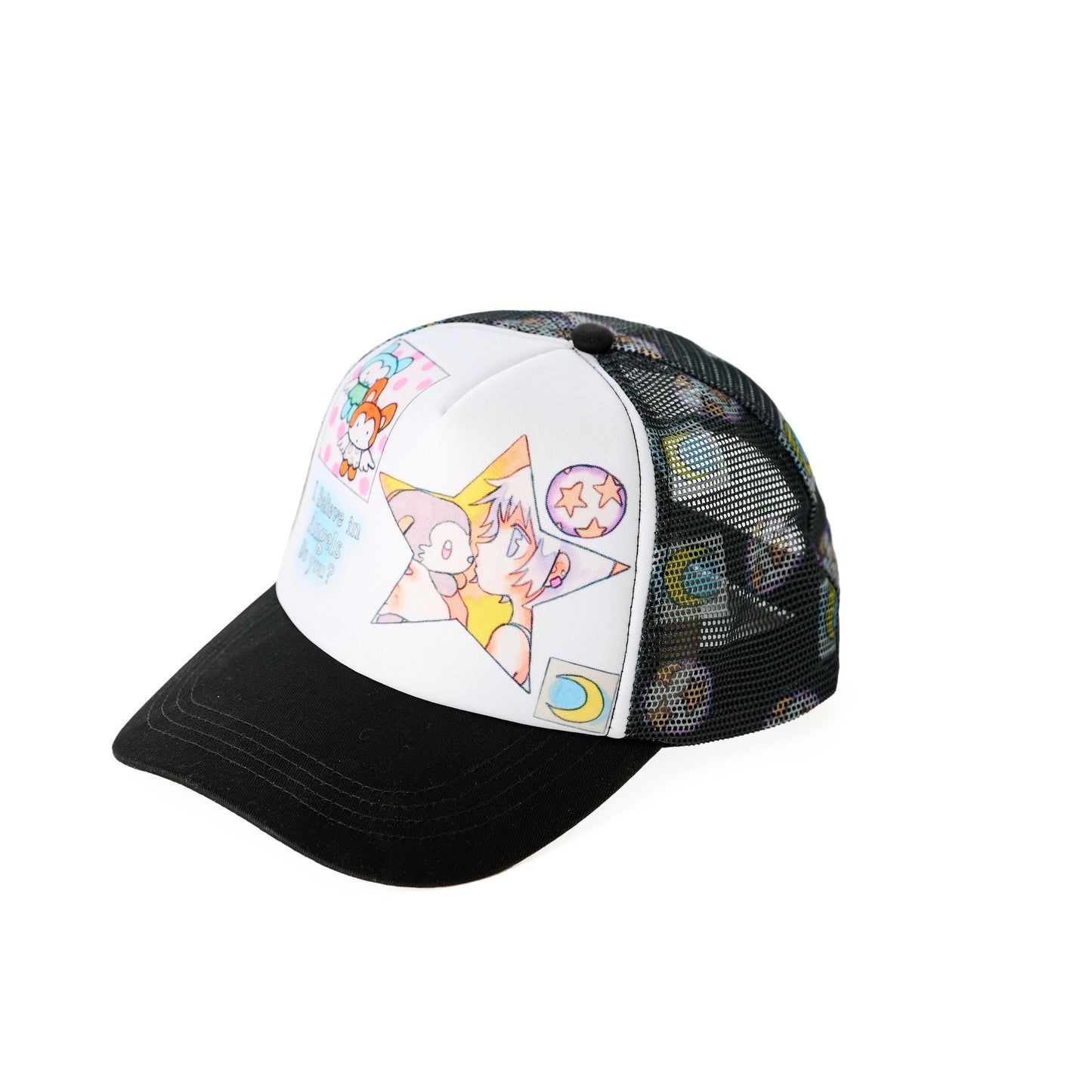 Angel Cartoon Trucker Cap