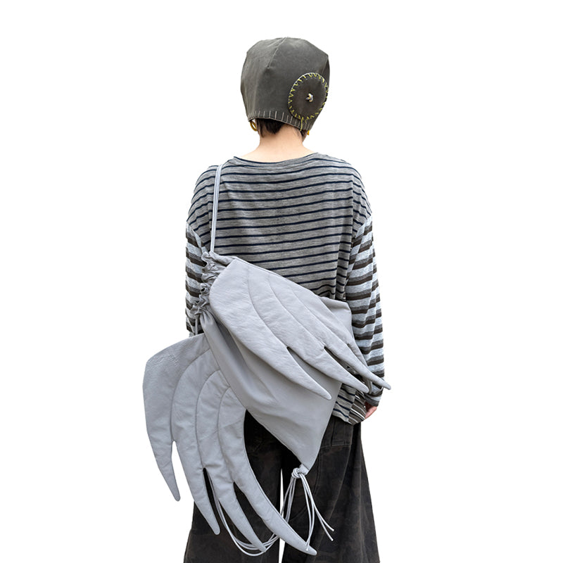 Angel Wing Drawstring Bag