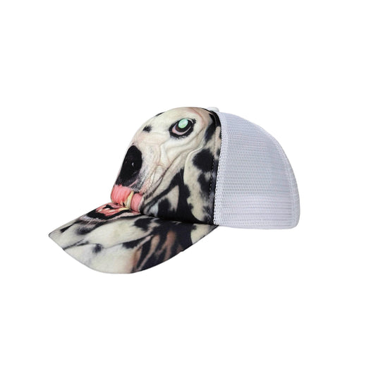 Dalmatian Face Cap