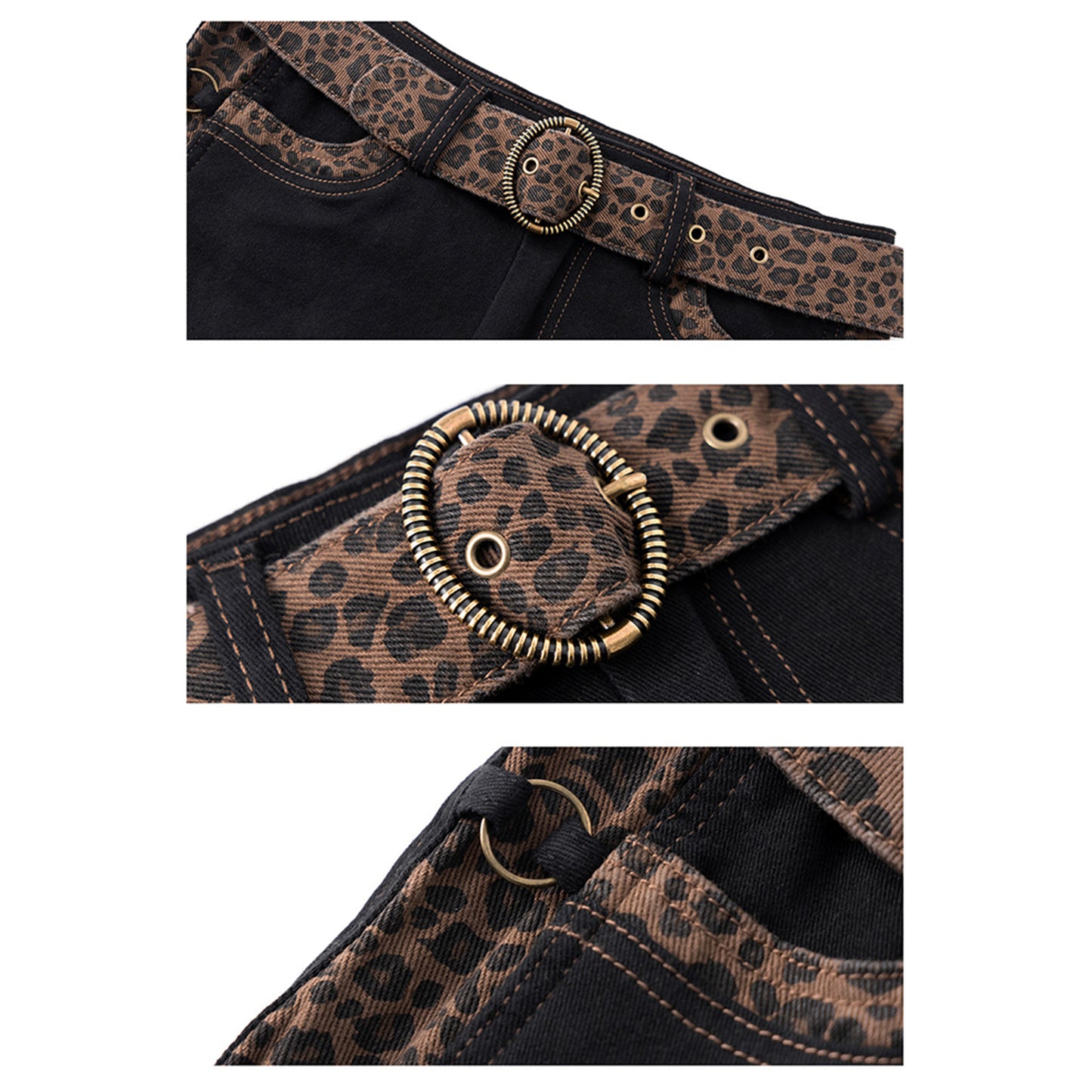 Black Utility Pocket Shorts