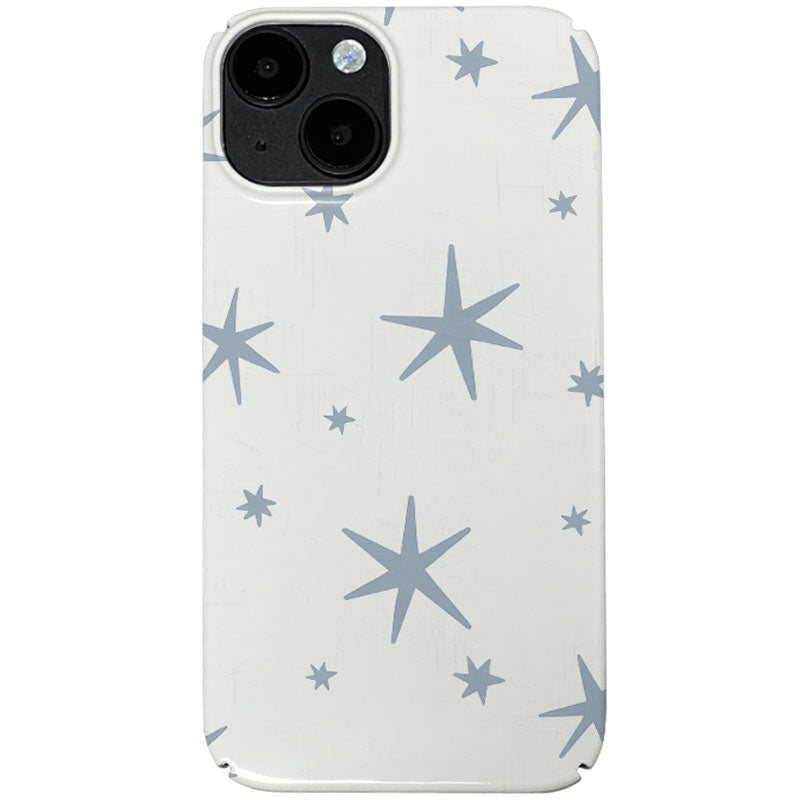 Light Grey Star Phone Case