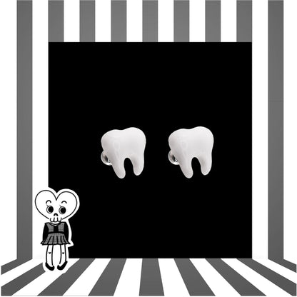 Halloween Teeth Earrings