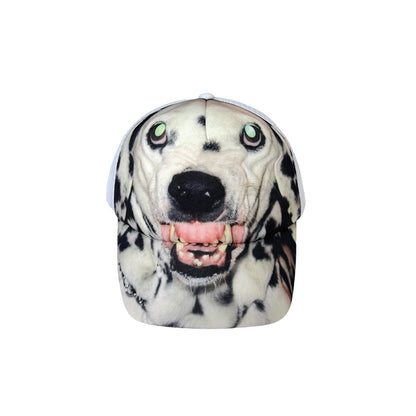 Dalmatian Face Cap