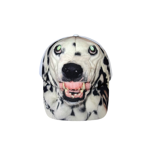 Dalmatian Face Cap