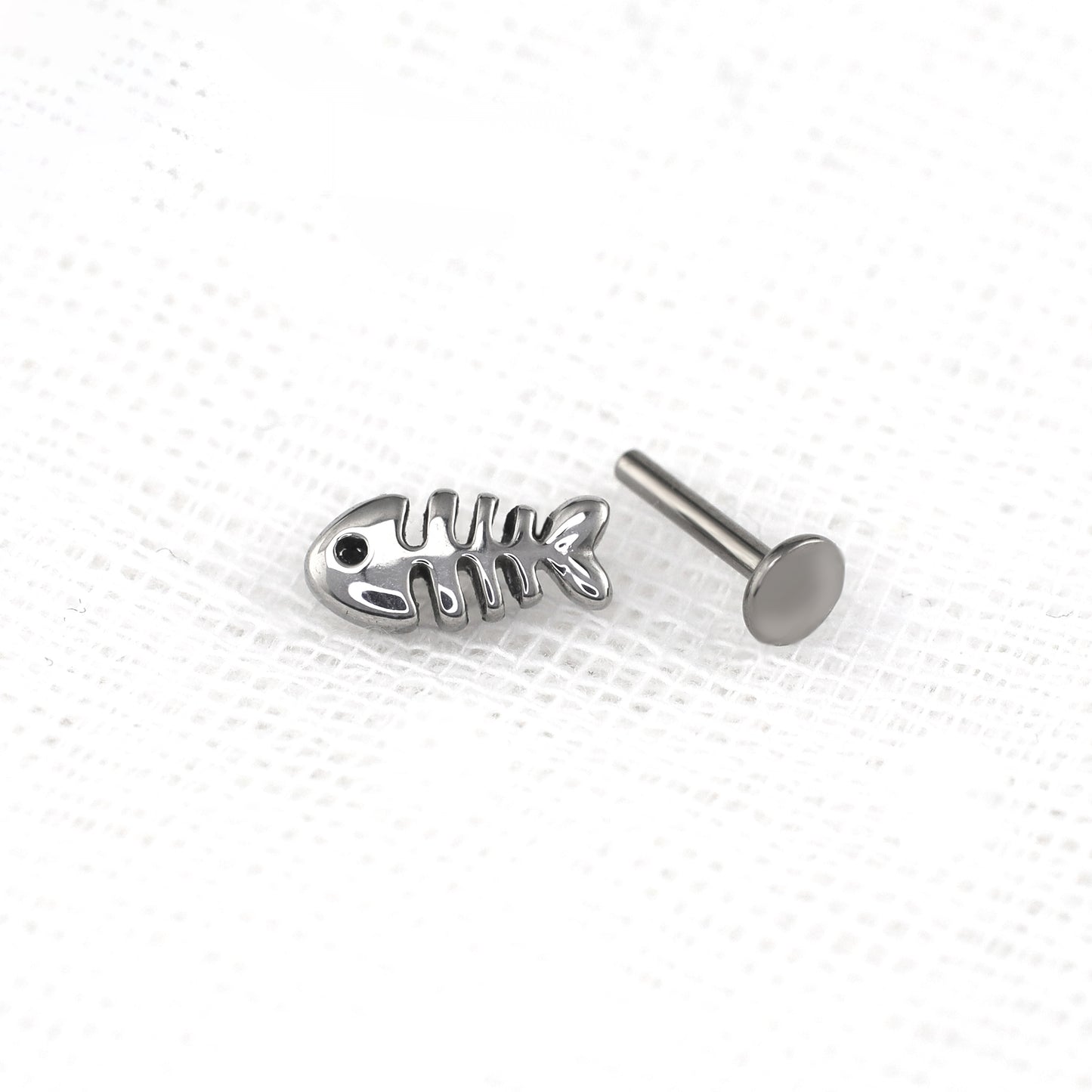 Fishbone Stud Earrings