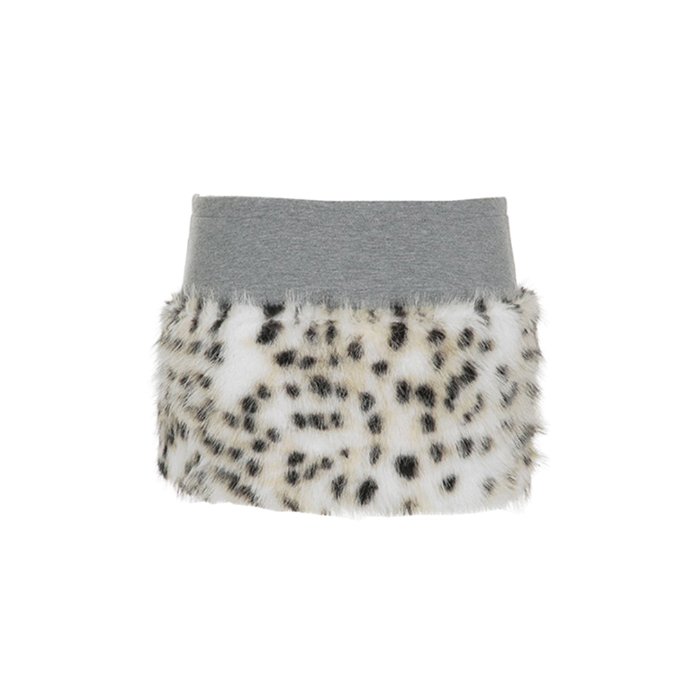 Leopard Mini Skirt