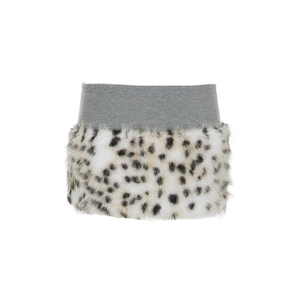 Leopard Mini Skirt