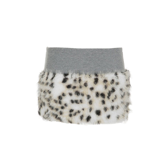 Leopard Mini Skirt