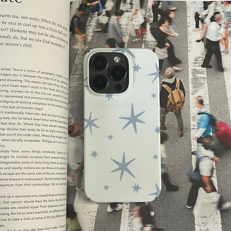 Light Grey Star Phone Case