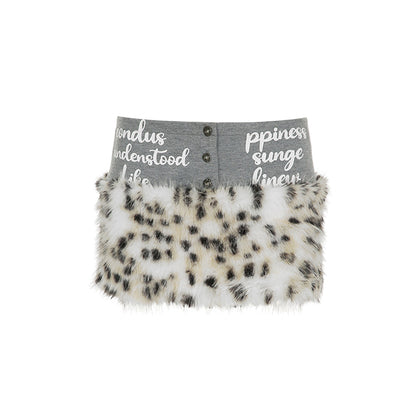 Leopard Mini Skirt