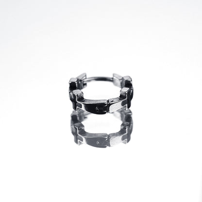 Cross Black Hoop