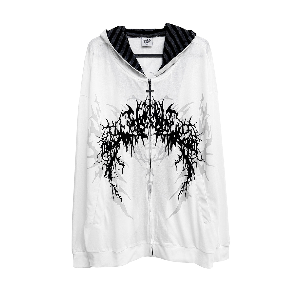 Dark Hooded UV Jacket