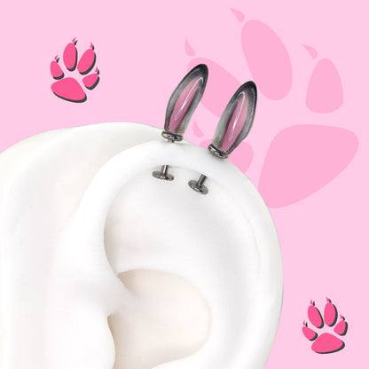 Rabbit Ear Stud