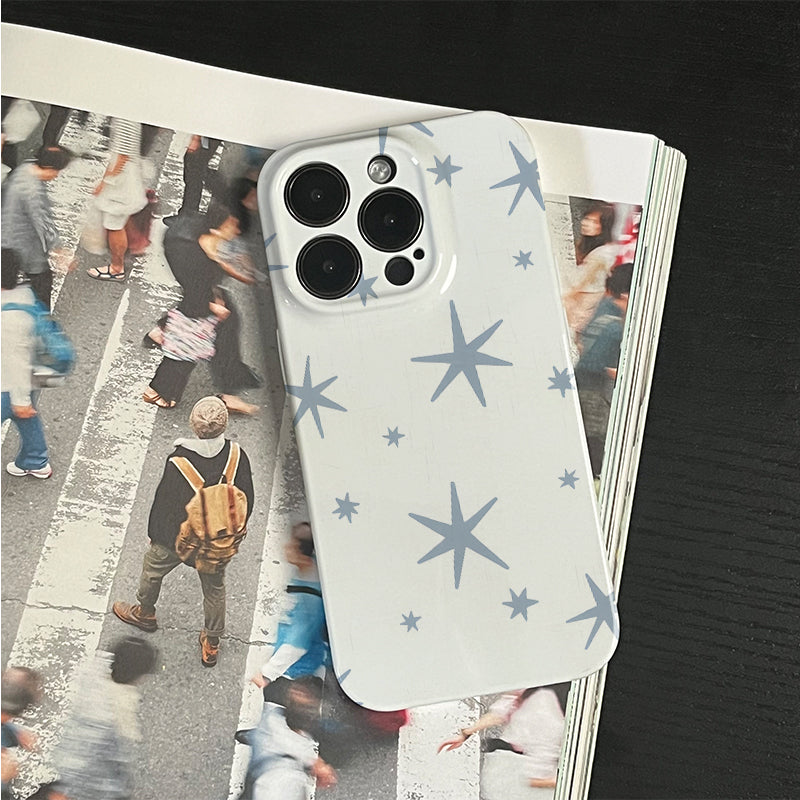 Light Grey Star Phone Case