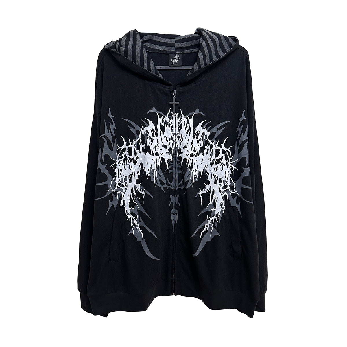 Dark Hooded UV Jacket