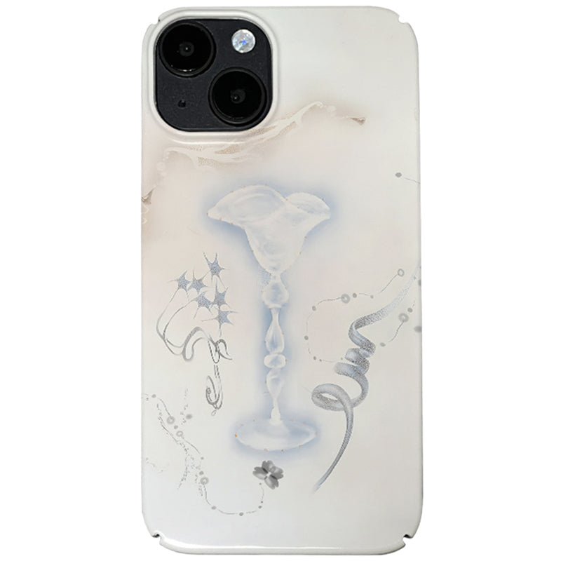 Wine Glass Art Phone Case