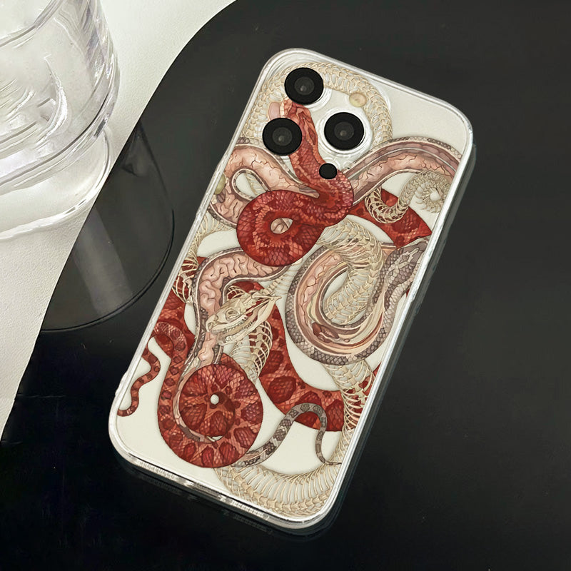 Snake Bone Phone Case