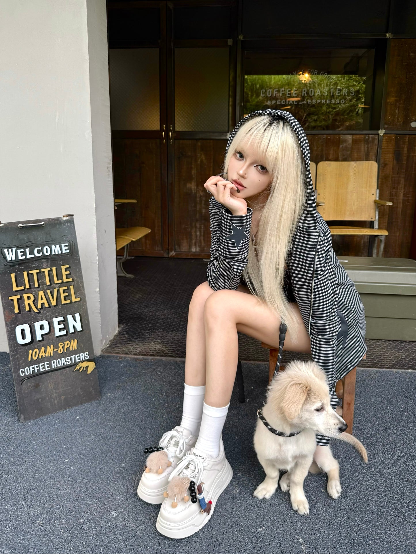 Music Note Zip Hoodie