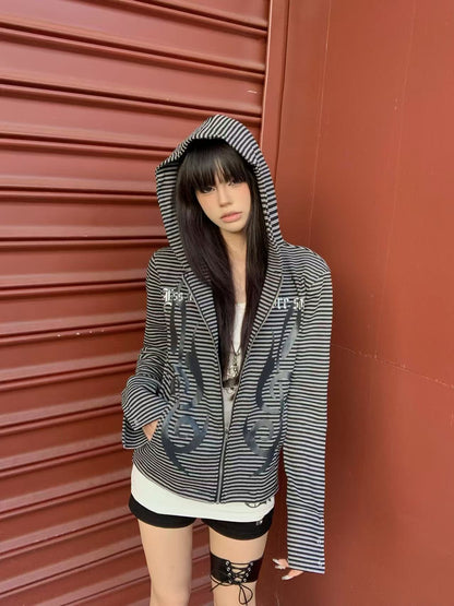 Music Note Zip Hoodie