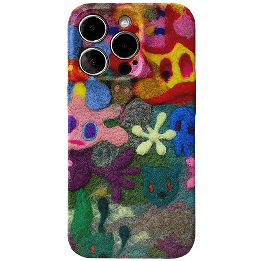 Anti-Lint Smiley Phone Case