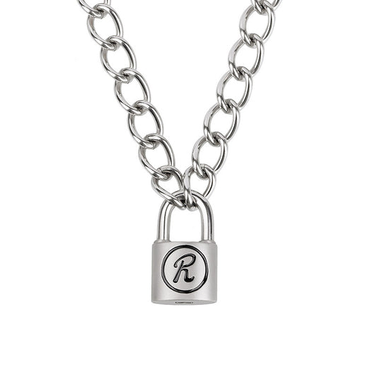 NANA R Lock Necklace