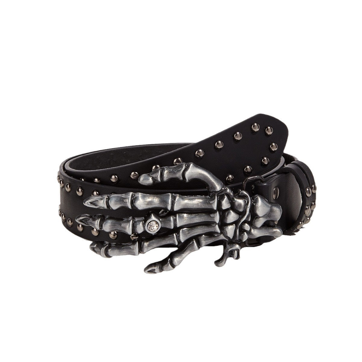 Skull Claw Stud Belt