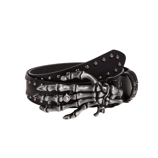 Skull Claw Stud Belt