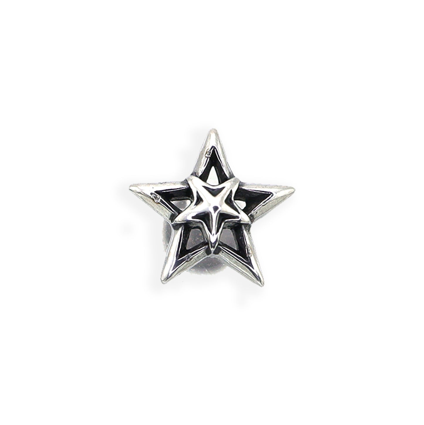 Layered Star Stud