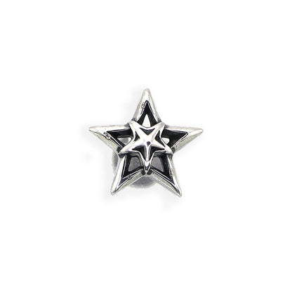 Layered Star Stud