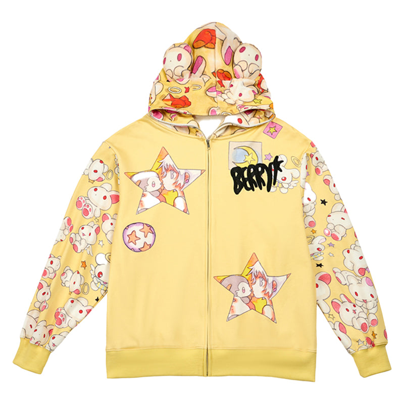 Bunny Star Hoodie