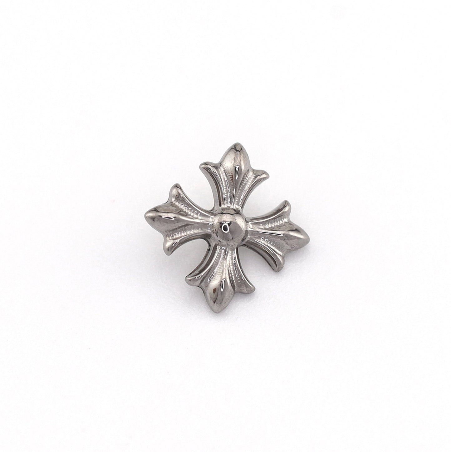 Floral Cross Stud