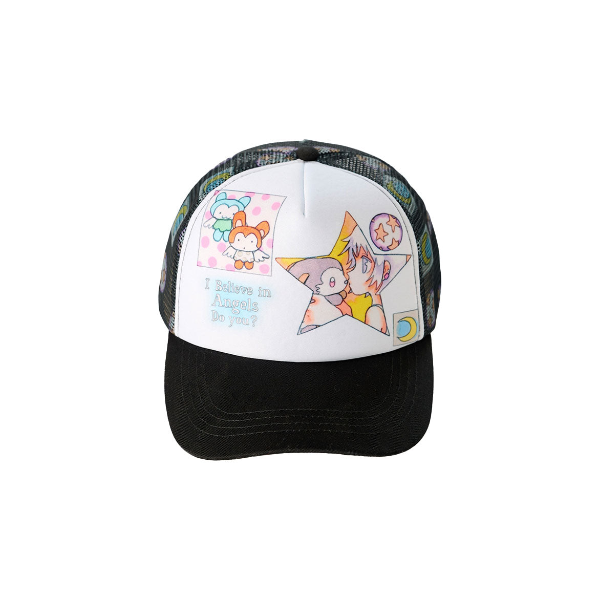 Angel Cartoon Trucker Cap