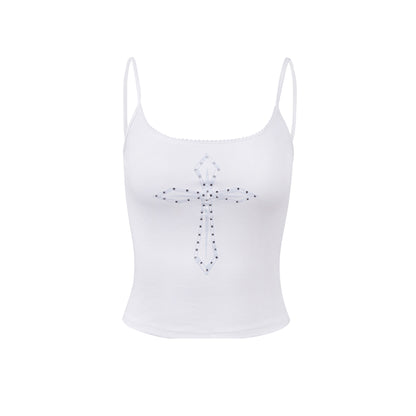 Cross Print Camisole