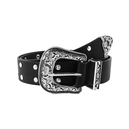 Vintage Engraved Belt