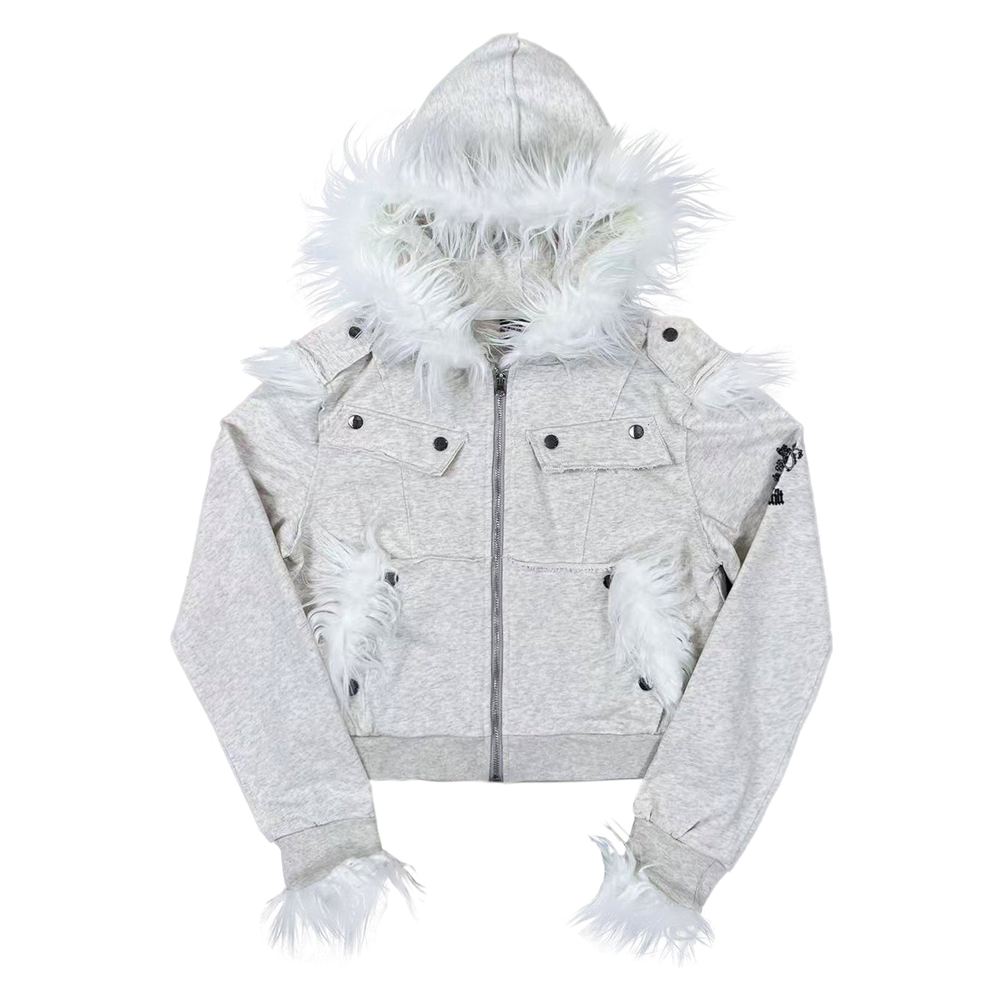 Snow Fur Hoodie