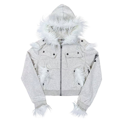 Snow Fur Hoodie