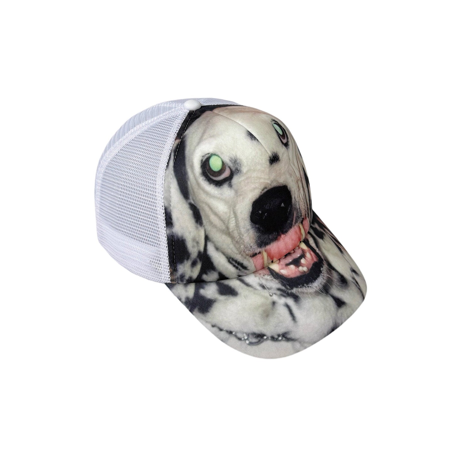 Dalmatian Face Cap