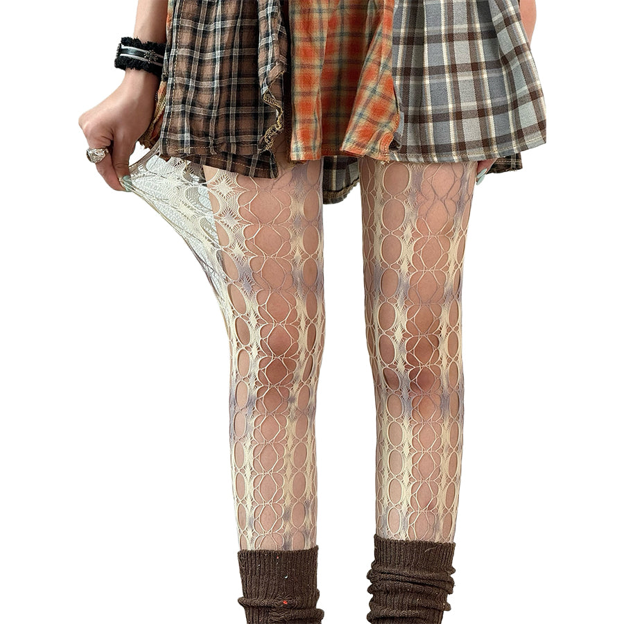 Lattice Charm Tights