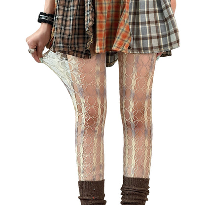 Lattice Charm Tights