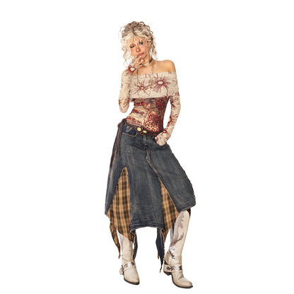 Sheer Mesh Cover-Up Top