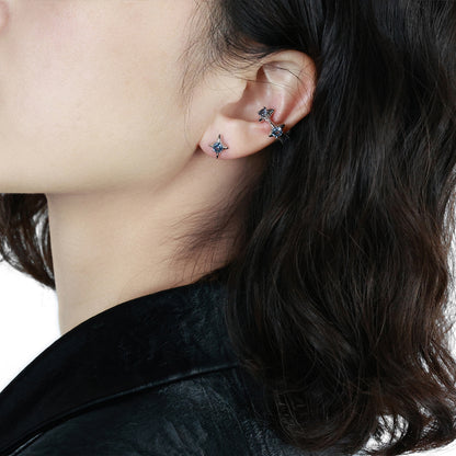 Blue Nova Stud Earrings