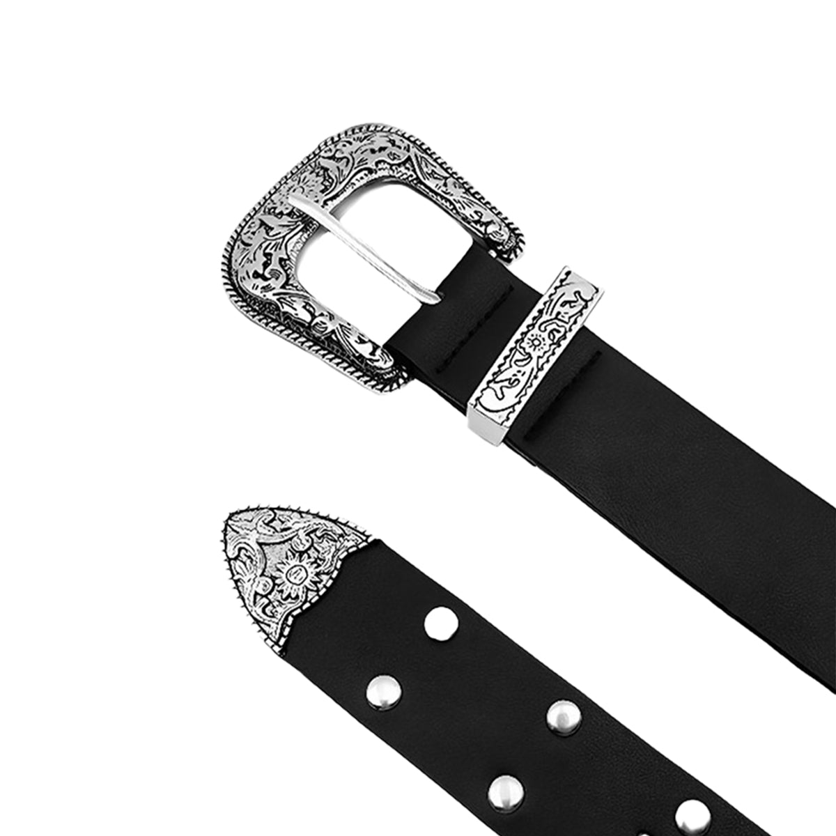 Vintage Engraved Belt