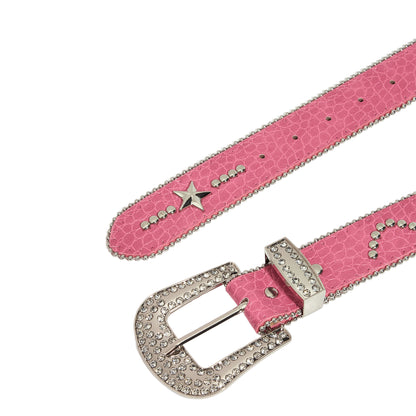Star Rhinestone Belt