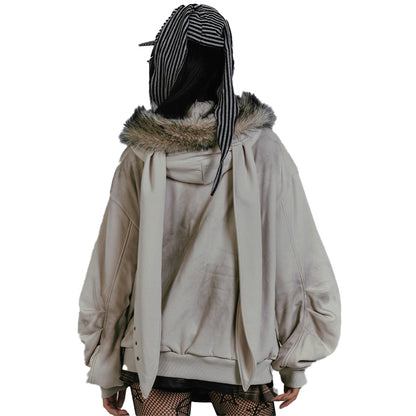 Bunny Ear Hooded Jacket