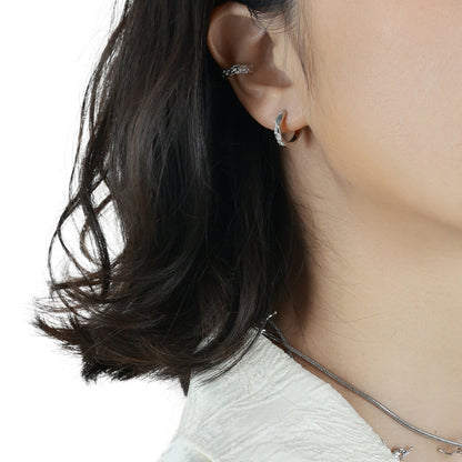 Molten Shine Hoop Earrings