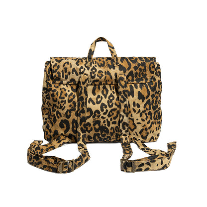 Leopard Print Backpack